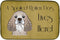 Caroline's Treasures BB1464DDM Cocker Spaniel Spoiled Dog Lives Here Dish Drying Mat Absorbent Dish Drying Mat Pad for Kitchen Counter Dish Draine...