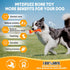 Mitzifuzz Tough Dog Toys for Aggressive Chewers, Interactive Dog Toys to Keep Them Busy, Dog Chew Toys Long Lasting for Large/Medium/Small Dogs, B...