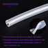 DMiotech 1/4" ID 5/16" OD 3.3 Feet Clear Silicone Tube Industrial Silicone Tubing for Water Air Pump...