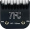 Detachable Steel Pet Dog Clipper Blades, Size-7FC, Compatible with Andis Cut Length 1/8"...