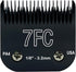 Detachable Steel Pet Dog Clipper Blades, Size-7FC, Compatible with Andis Cut Length 1/8"...
