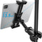 Updated Tablet Mount Holder for Mic Stand, Adjustable Microphone Music Stand iPad Phone Holder Stand, Compatible with iPad, iPhone, Android, All 4...
