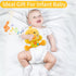 HAPTIME Baby Toys for 0-6-12 Months, Newborn Boy Soft Plush Stuffed Animal, Infant Music Tumny Time Duck Toy, 1st Birthday Baby Boy Girls Gifts fo...