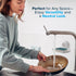 SlipX Solutions Strong Hold Soap Saver, Suction Cup Soap Holder, Must Have Universal Kitchen & Bathroom Shower Accessories, White...