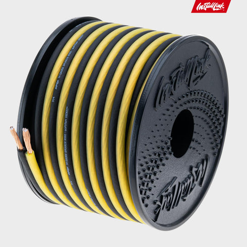 Install Link 14 AWG Gauge Speaker Wire Cable (30 Feet) Stereo, Car or Home Theater, CCA...