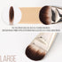 KINGMAS 2Pcs Foundation Makeup Brush, Premium Under Eye Nose Contour Brush, Flat Tongue-Shape Concealer Makeup Brush for Liquid Cream Foundation P...