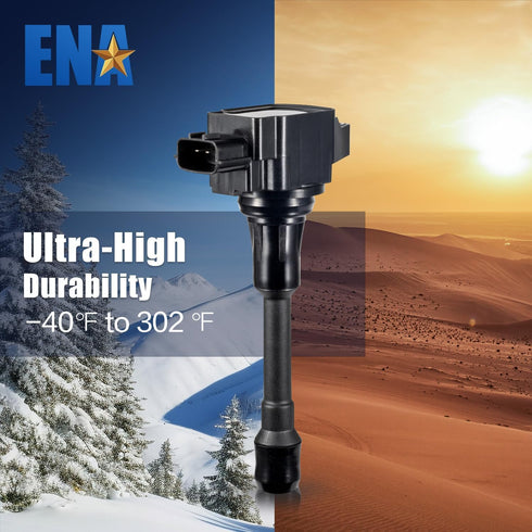 ENA Ignition Coil Pack 2007 2008 2009 2010 2011 2012 Compatible with Nissan Altima Versa Sentra Cube NV200 Rogue Frontier Pathfinder 2013 2014 201...