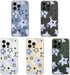 Cute Star Phone Case for iPhone 11 Star Case Cover Clear Phone Case w/Four Corner Reinforced Shockproof Girly Women Phone Cover Transparent Preppy...
