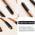 6 Pieces Wooden Spoons for Eating, Muulaii Wood Soup Spoons Long Handle Spoon with Japanese Style Kitchen Utensil for Korean Food Cooking Mixing S...