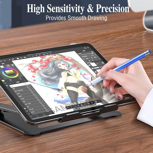 Stylus Pens for Touch Screens 2 Pack iPad Pencil with 4 Extra Tips 2 in 1 Sensitivity & Precision iPhone Pencil,Capacitive Stylus Pen for iPad Pro...