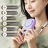 Portable Neck Fan, Handheld Mini Fan Small Personal Fan, Hand Held Fan USB Rechargeable Eyelash Fan for Kids Girls Boys Woman Man Home Outdoor Tra...
