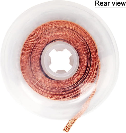 solder wick braid 10ft Length Desoldering Wick Braid Remover Tool Solder Sucker 1 piece No-Clean soldering Wick Wire Roll and Disassemble Electric...