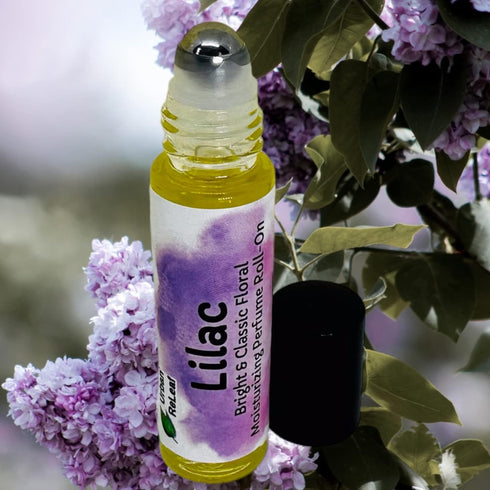 Urban ReLeaf Lilac Perfume Oil Roll-On. Classic Floral Scent, Fresh Romantic Bouquet. Long Lasting Fragrance Oil, Moisturizing Jojoba & Alcohol-Fr...
