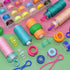 142 Pcs Bobbin Thread Organizing Clips, 70 Bobbin Holder Clips Color Thread Clips Holder, 32 Silicone Holder Bobbin Holders, 40 Bobbin Thread Hold...