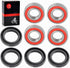 Front Wheel Bearings and Seals Kit For HONDA Recon 250 TRX250TE TRX250TM 1997-2018 TRX200D 1990-1997 TRX350TE TRX350TM 2000-2006...