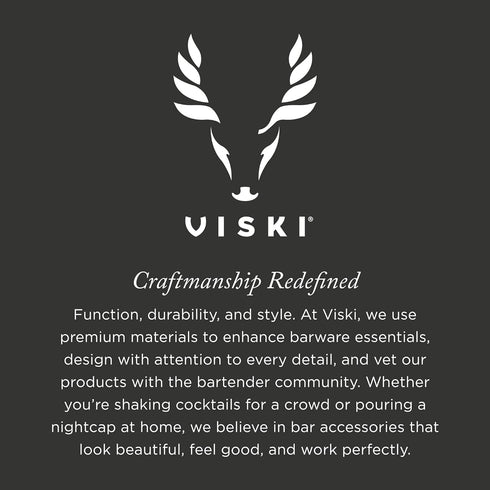 Viski Citrus Peeler Tool, Fruit Peeler for Cocktails, Bar Peeler Stainless Steel, Lemon Peeler, Professional Grade Cocktail Peeler, Bartender Tool...
