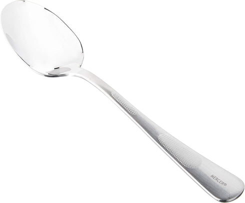 Mercer Culinary 18-8 Stainless Steel Plating Solid Spoon, 7-7/8 Inch,Silver...