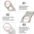 Multi -function Bottom Bracket Wrench?Suitable for BB wrench in 39 40.5 44mm outer diameter?16 Notch...