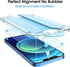 amFilm OneTouch Glass Screen Protector for iPhone 12 6.1"/ iPhone 12 Pro 6.1" with Easy Installation Kit, Tempered Glass, 2 Pack......