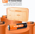 Rechargeable AA Lithium Batteries 1.5V AA Battery 2200mWh High Capacity USB-C Charge, 1 Hour Quick Charge Double A Batteries 4 Packs...