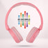 Altec Lansing Kid Safe 2-in-1 Bluetooth Headphones, Safe Volume Limiting, Foldable Design, Enjoy Audio and Protect Your Child's Hearing, Pink...