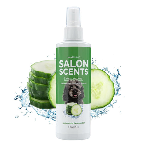 Bark2Basics Salon Scents Pet Grooming Cologne - 8 oz, Natural Professional Groomer Perfume for Dogs and Cats, Long Lasting, Deodorizing, (Spring W...