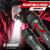 PeakPlus High Powered LED Flashlight LFX2000, Brightest High Lumen Light with 5 Modes, Zoomable and Water Resistant, Best Flashlights for Camping,...