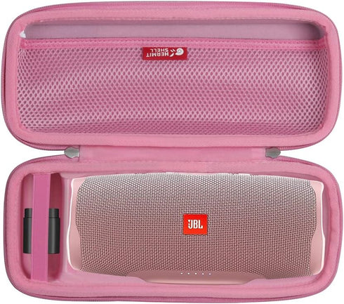Hermitshell Travel Case for JBL Charge 5 / JBL Charge 4 Portable Bluetooth Speaker (Pink)...