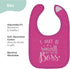 The Peanutshell Baby Girl Terry Bib Set of 8-100% Cotton, Soft, Absorbent Baby Bibs, Toddler Girl Set, Newborn & Infant Bib - Pink...
