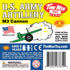 TimMee M3 ARTILLERY - Green 4pc Plastic Army Men Cannon Playset - Made in USA...