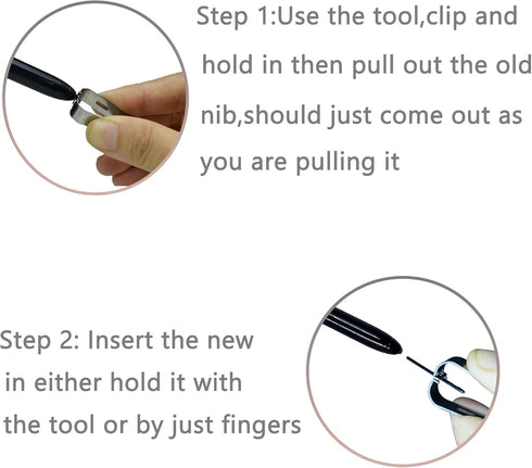 Galaxy Tab S4 Stylus S Pen Replacement for Samsung Galaxy Tab S4 EJ-PT830B T835 T837 Touch Pen with Tips/Nibs (Black)...