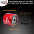 Oil Filter Compatible With Allison 1000 2000 2400 Transmissions, 6.6L Duramax Diesel Engine, 01-19 Chevy Silverado/GMC Sierra 2500HD, 03-09 Chevro...