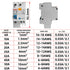 Aopin 1 Poles 10A 230V Miniature Circuit Breaker Low-Voltage DZ47-63 DIN Rail Mount, Residual Current Circuit Breaker Leakage Overload Short Circu...