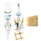 PentaUSA Tile Grout - Glitter Grout Tube, 6 Fl Oz Glitter Fast Drying Grout Paint, Shiny Grout Repair Kit - Renew Grout Lines in Bathroom, Kitchen...