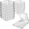 KAUIQU Bead Organizer Box, 12 Pack Clear Plastic Small Storage Container with Lid, Diamond Art Storage Containers Use for DIY Crafts, Pills, Jewel...