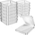 KAUIQU Bead Organizer Box, 12 Pack Clear Plastic Small Storage Container with Lid, Diamond Art Storage Containers Use for DIY Crafts, Pills, Jewel...
