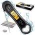 Meat Thermometer Digital, Instant Read Meat Thermometer for Grill and Cooking, with Bottle Opener, Backlight & Calibration Food Thermometer, Kitch...