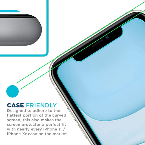 Tech Armor Matte Anti-Glare/Anti-Fingerprint Film Screen Protector Designed for Apple iPhone 11, Xr 6.1 Inch 3 Pack 2019...