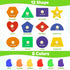 Montessori Toys for Toddlers 1, 2, 3 Year Old, Wooden Shape Learning Puzzles for Baby 12-18-24 Months, Early Educational Toys, Perfect Christmas B...