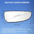 Right Side Heated Lower Mirror Glass for Ram ProMaster 1500 2500 3500 for 2014-2021, Tow Mirror Glass with Rear Holder for 68413479AA...