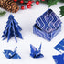 MIAHART 30 Sheets Merry Christmas Pattern Paper Set A4 Size 10 Designs Festival Decorative Craft Paper Double-Sided for Card Making Scrapbook, Blu...