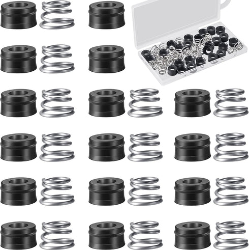 RP4993 Replacement Seats and Springs Faucet Repair Kit RP4993 Seats and Springs Compatible with Faucet Rod Replacement, Black (36 Pairs)...