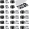 RP4993 Replacement Seats and Springs Faucet Repair Kit RP4993 Seats and Springs Compatible with Faucet Rod Replacement, Black (36 Pairs)...