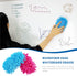 4 Pieces Microfiber Shag Whiteboard Eraser, Washable Microfiber Shag Dry Erase, White Board Eraser for Markers, Chalk, Home, Classroom and Office ...