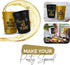 Your Dream Party Shop Cheers to 40 Years Birthday Cups- Gold 40 Never Looked So Good Cups, Set of 12, Black and Gold 40th Birthday Decorations for...