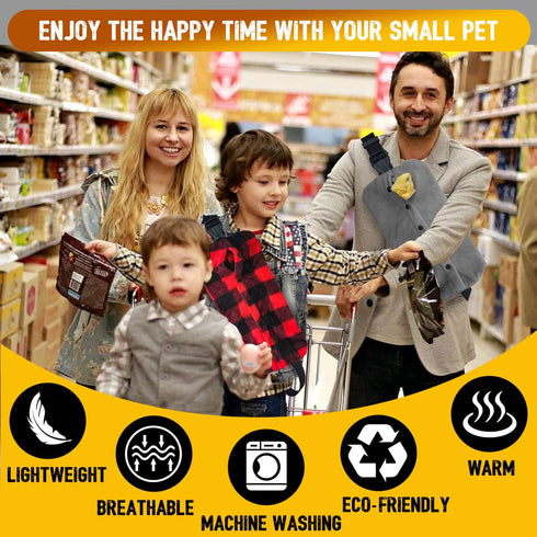 Adjustable Lizard Leather Leash Harness and Bearded Dragon Carrier Sling, Reptile Small Pet Training Leashes and Beardie Snuggle Sling Bag for Out...