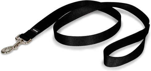PetSafe Nylon Dog Leash - Strong, Durable, Traditional Style Leash with Easy to Use Bolt Snap - 1 in. x 4 ft., Black...