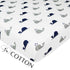American Baby Company 100% Natural Cotton Fitted Pack and Play Sheet 39" x 27" - Soft & Breathable Pack N Play Sheet for Playpen, Playard & Mini C...