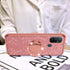 nancheng for OnePlus Nord N100 Phone Case Cute Girls Women Glitter Luxury Soft TPU Cover with Ring Stand Strap Lanyard Shockproof Protection Case ...