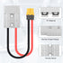 SinLoon 50AMP 600V Battery Adapter Cable 10AWG ADS Plug Connector to XT60 Female Cable 11.8inch (30CM XT60 Female)...